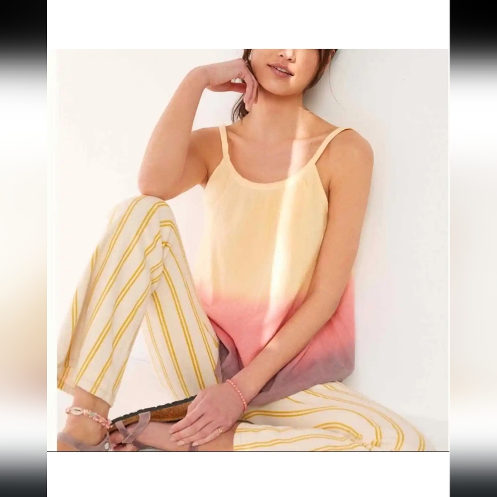 Anthropologie,  Forever that girl, pullover tie-dye cami in size X-Large